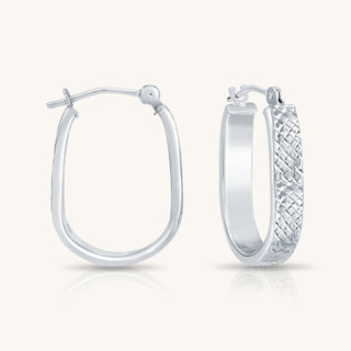 'U' HOOP - CHECKERED