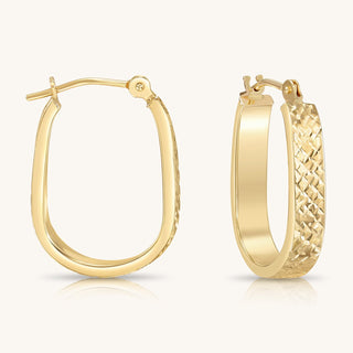 'U' HOOP - CHECKERED