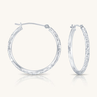 DIAMOND CUT HOOP