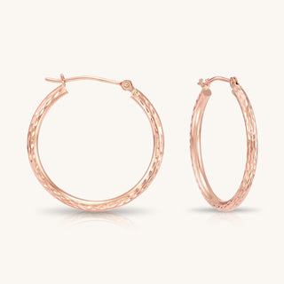 DIAMOND CUT HOOP