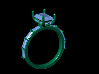 Custom Engagement Ring